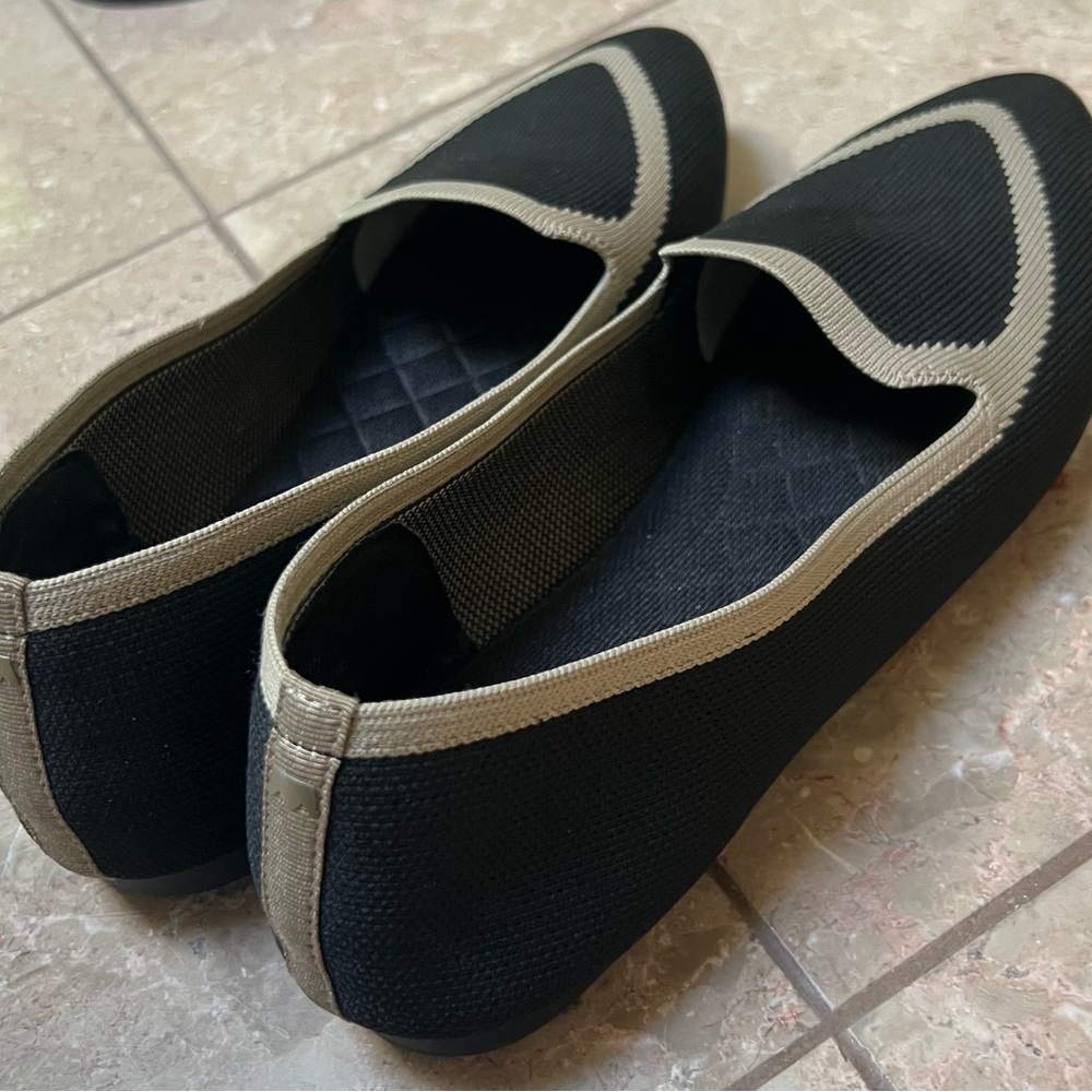 Birdies Black and Gray Flats